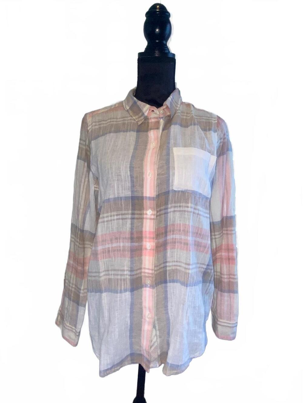Lucky Brand Plaid Button-Up Shirt